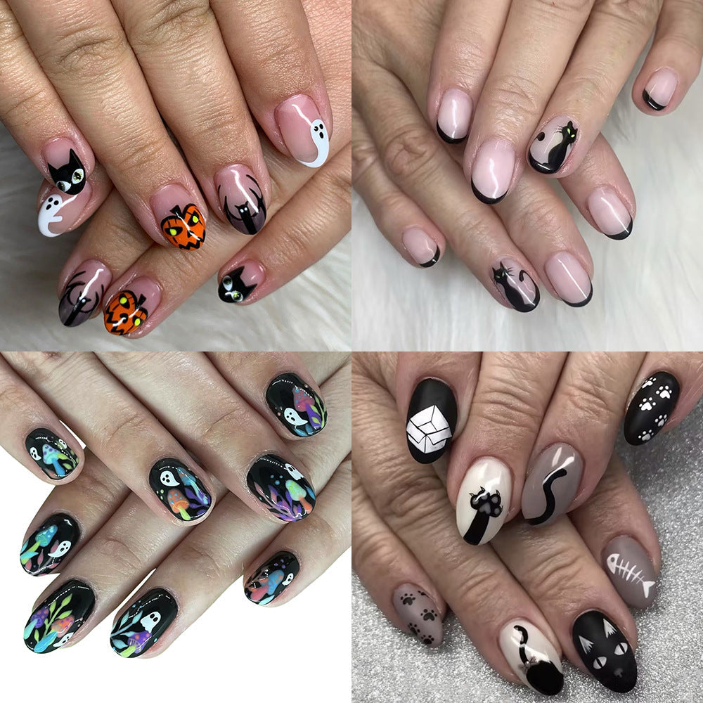 Themed Halloween Nail Art Design Set Siopsrl