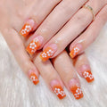 Siopsrl | High-quality artificial nails with floral accents Siopsrl