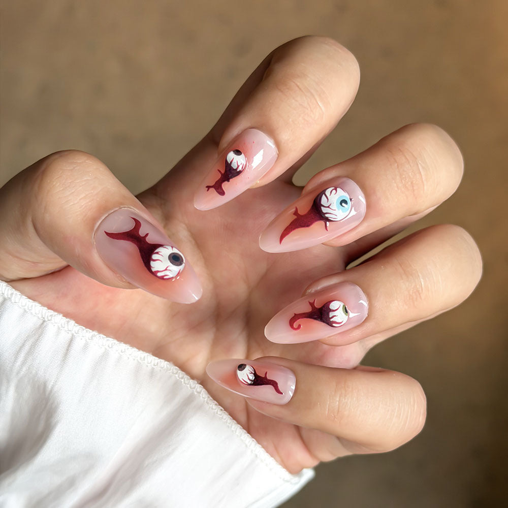 Siopsrl | Artistic Vibrant Design Press-On Nail Set Siopsrl