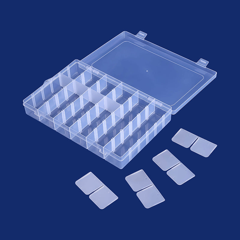 Foldable 18-Compartment Craft Storage Organizer Siopsrl
