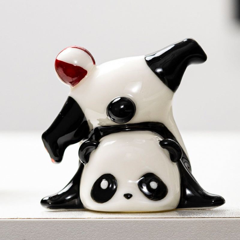 Cute Panda Decorative Figure Siopsrl