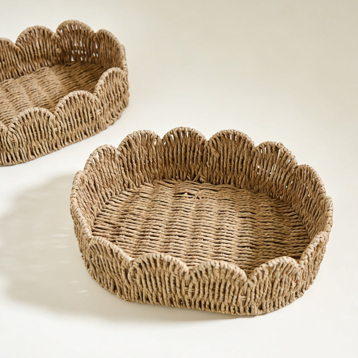 Decorative hand-woven storage basket Siopsrl