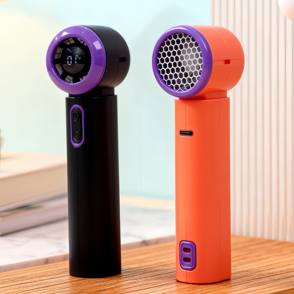 Siopsrl | Women Portable USB Fan with Digital Display Siopsrl
