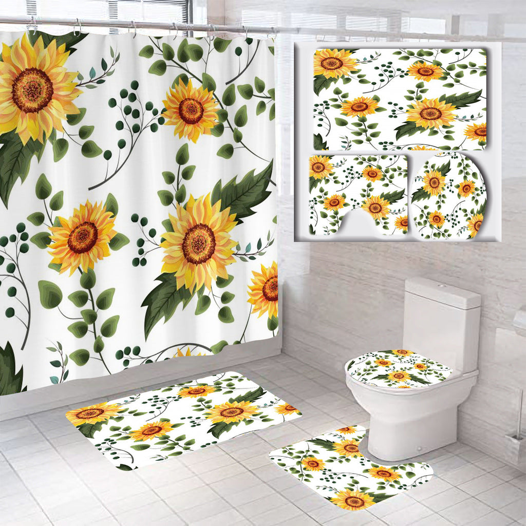 Siopsrl | Floral Theme Bathroom Décor Set Siopsrl