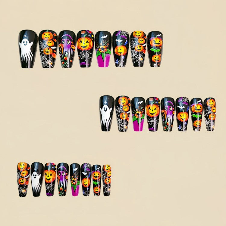 Halloween-Themed Nail Art Siopsrl