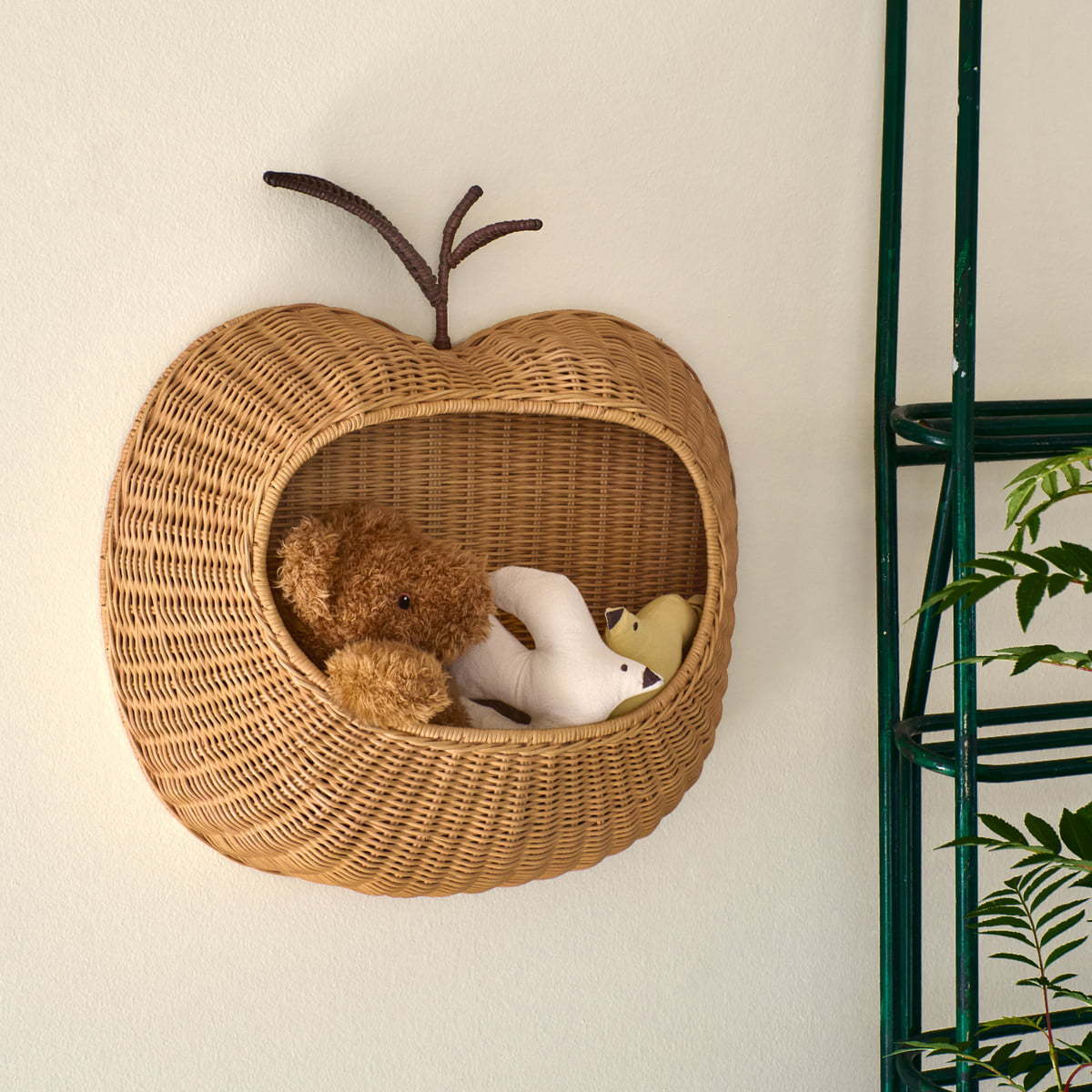 Decorative Woven Pear-Shaped Storage Basket Siopsrl