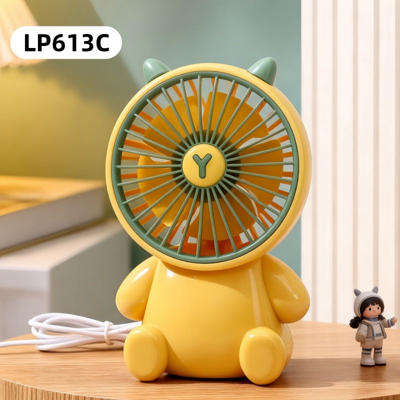 Siopsrl | Women's portable USB handheld fan in playful animal design Siopsrl