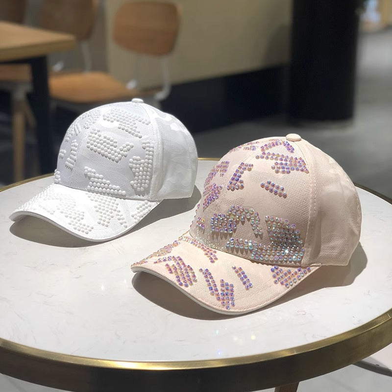 Siopsrl | Women's Embellished Sequin Baseball Cap Siopsrl