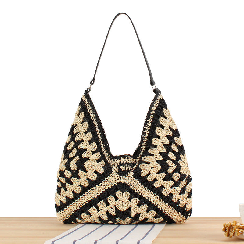 Siopsrl | Macrame Crossbody Bag in Elegant Crocheted Design Siopsrl