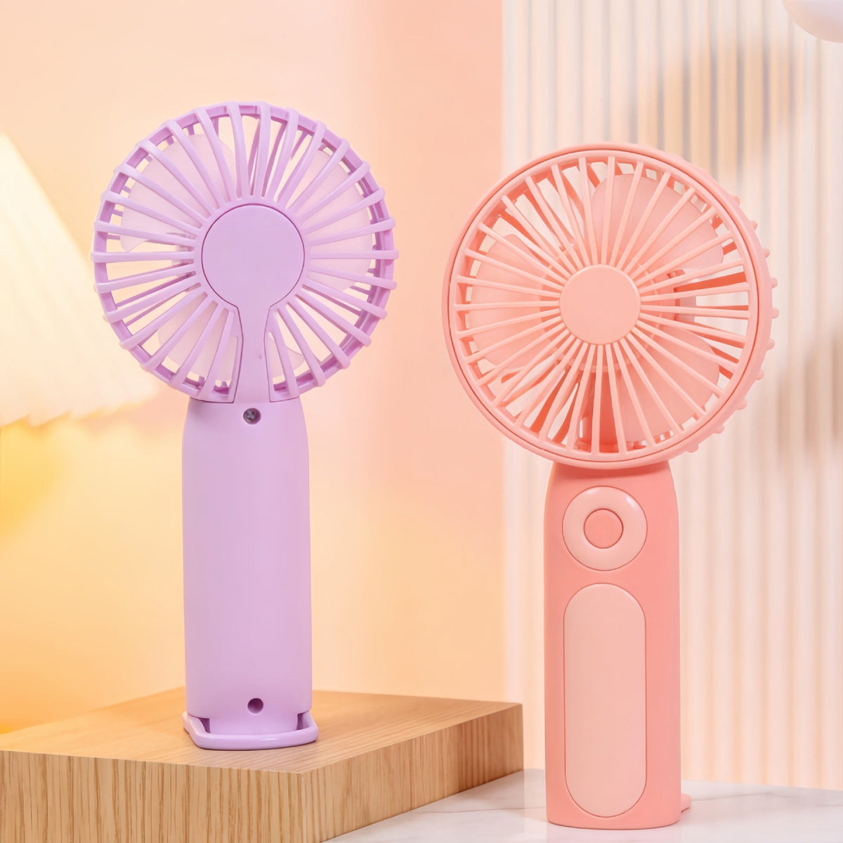 Siopsrl | Women's Portable Hand Fan with USB Charging Function and Adjustable Tilt Siopsrl