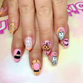 Halloween-Themed Press-On Nail Art Kit Siopsrl