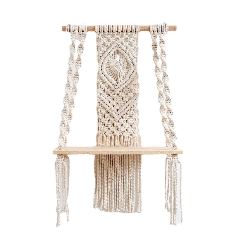 Decorative Macramé Swing Shelf Siopsrl