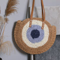 Siopsrl | Round Basket Bag with Modern Design Siopsrl