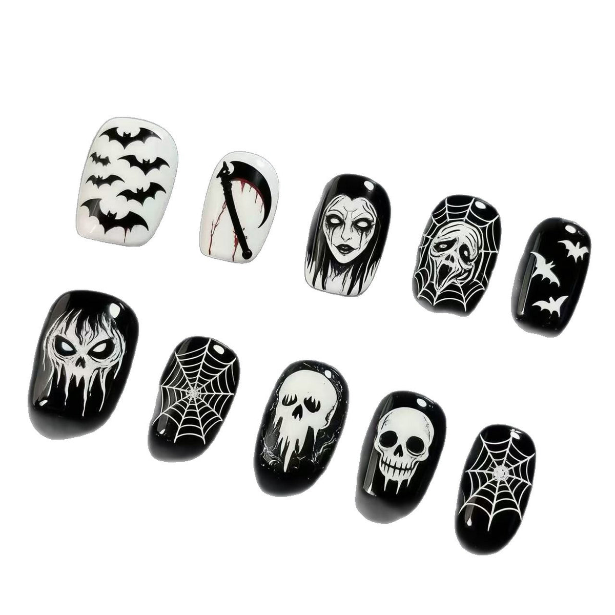 Halloween-Themed Nail Art Kit Siopsrl