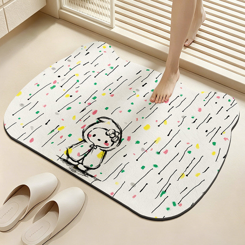 Siopsrl | Cartoon Character Bath Mat