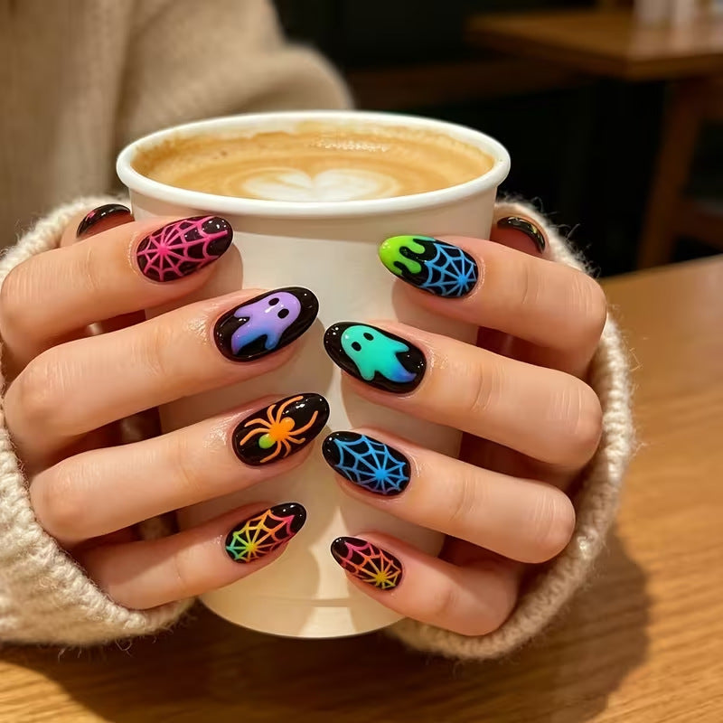 Halloween-Themed Nail Art Set Siopsrl