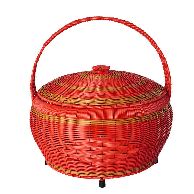 Versatile Woven Picnic Storage Basket Siopsrl