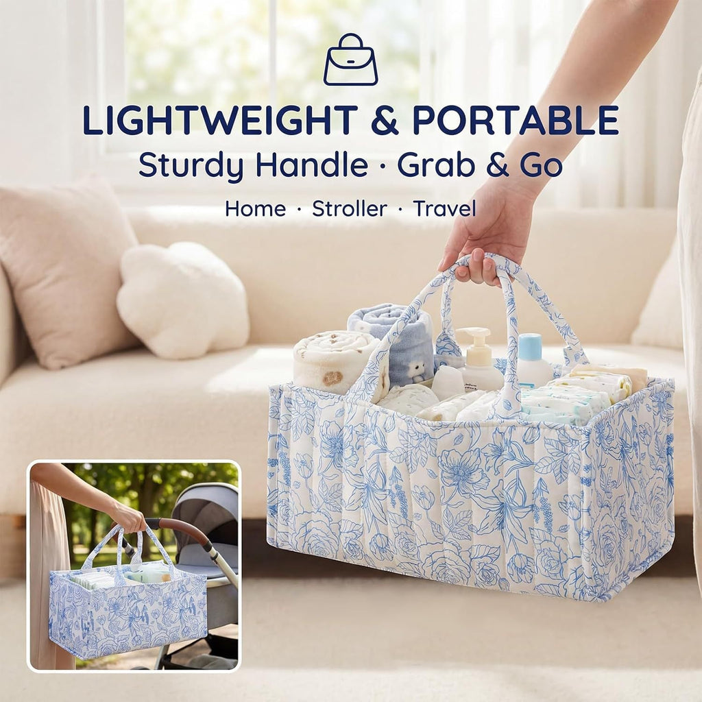 Versatile storage basket with compartments and charming animal motif Siopsrl