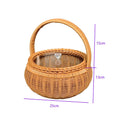 Handcrafted Woven Picnic Basket Siopsrl