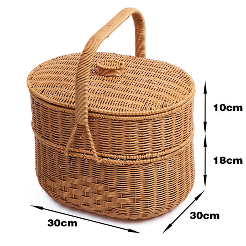 Large Woven Storage Basket Siopsrl