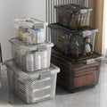 Unisex practical and stackable storage box with wheels Siopsrl