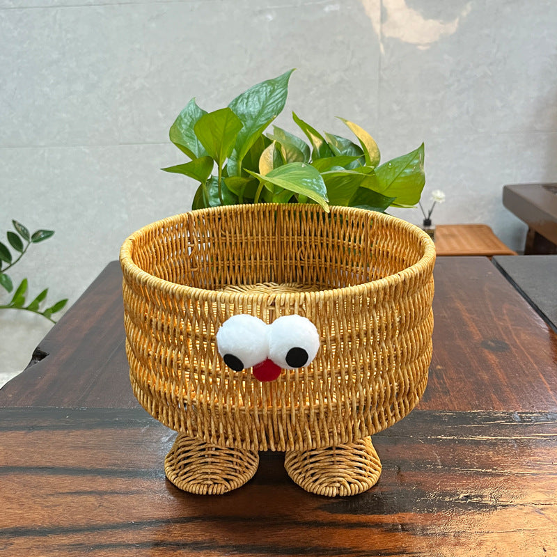 Cute Animal Face Storage Basket Siopsrl