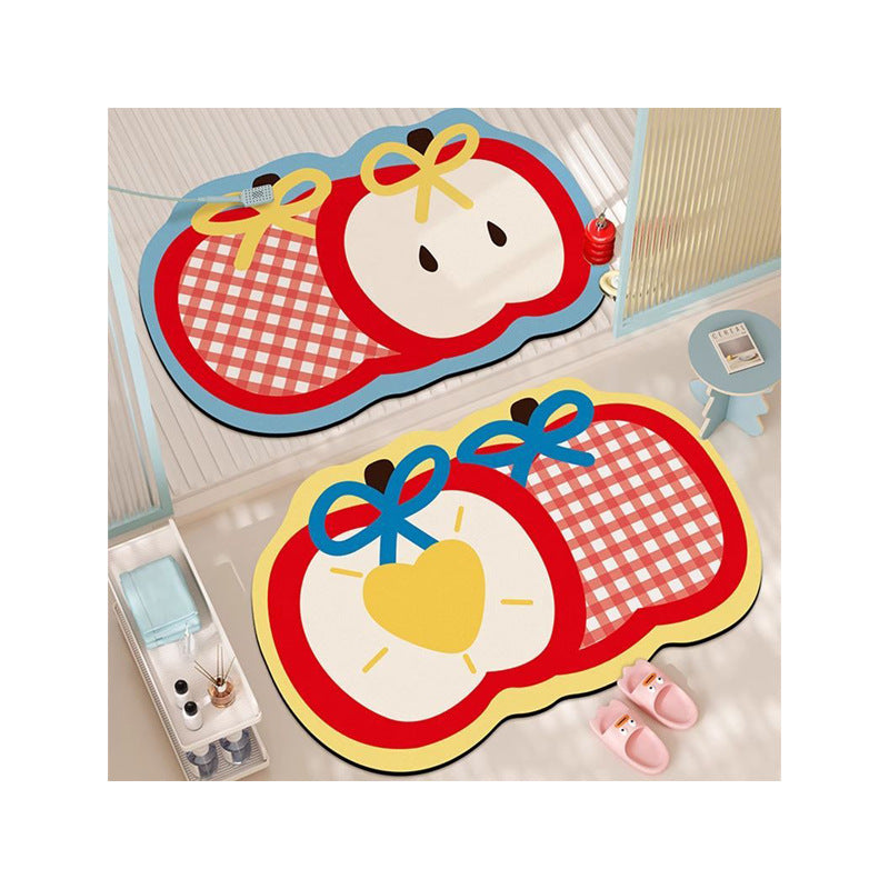 Siopsrl | Playful Fruit-Shaped Siopsrl Bath Mat