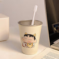 Siopsrl | Stainless Steel Toothbrush Holder with Cute Cartoon Design Siopsrl