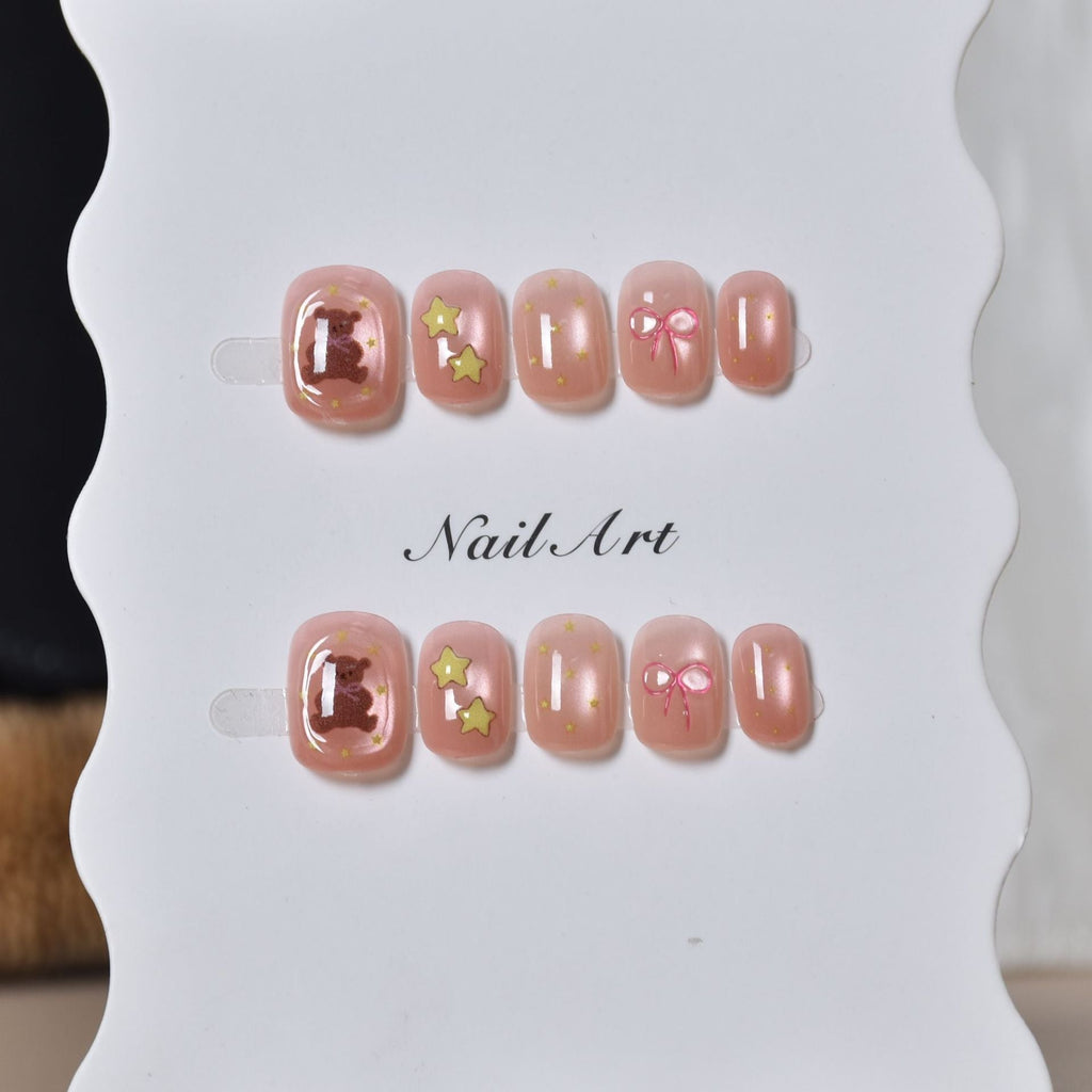 Siopsrl | Whimsical Press-On Nail Art Siopsrl