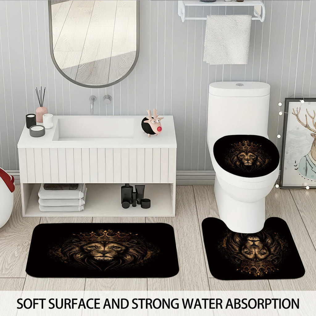 Siopsrl | Digital Lion Themed Bathroom Set Siopsrl