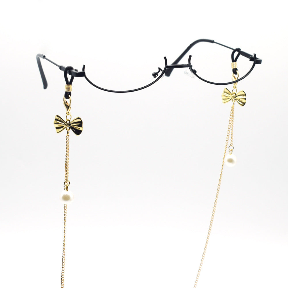 Siopsrl | Elegant Double Chain Eyewear Holder Siopsrl