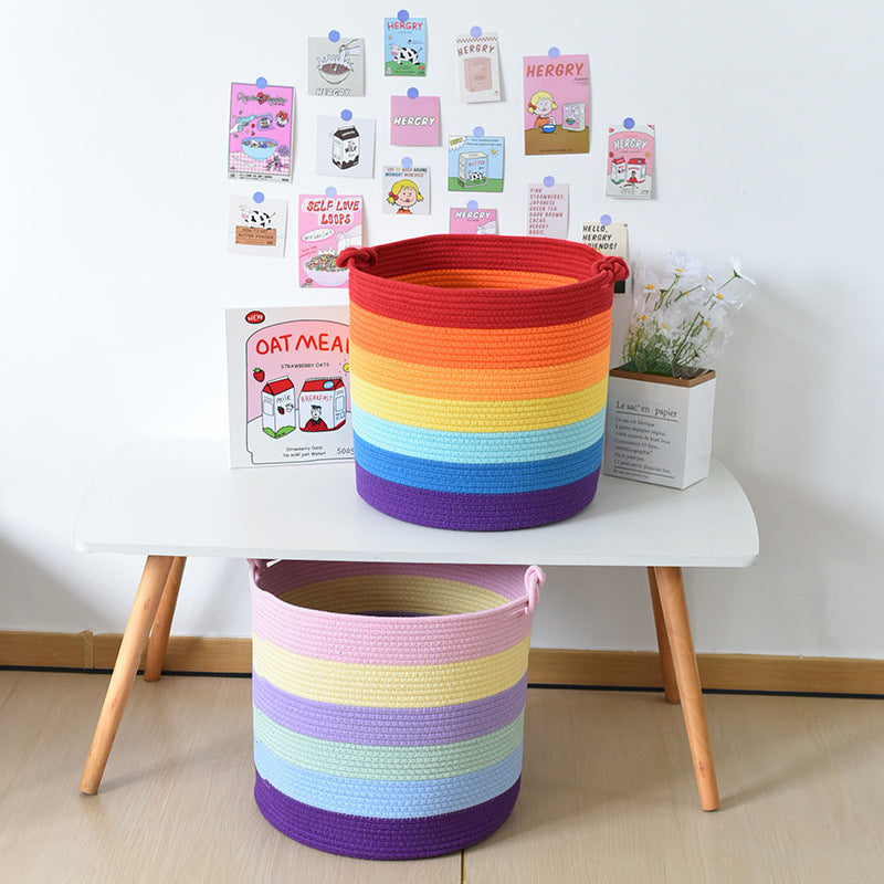 Modern storage basket with handles Siopsrl