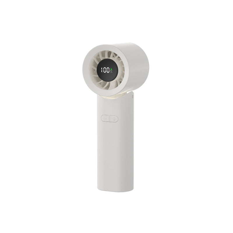 Siopsrl | Women's handheld fan with digital battery display Siopsrl