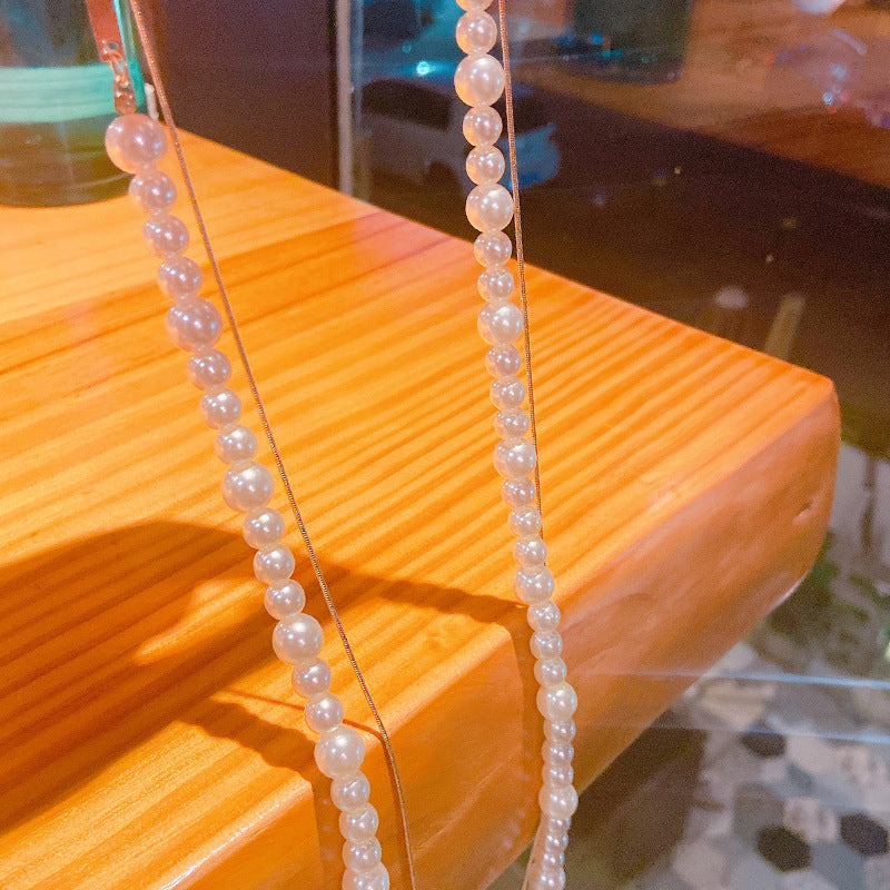 Siopsrl | Elegant pearl glasses holder chain Siopsrl