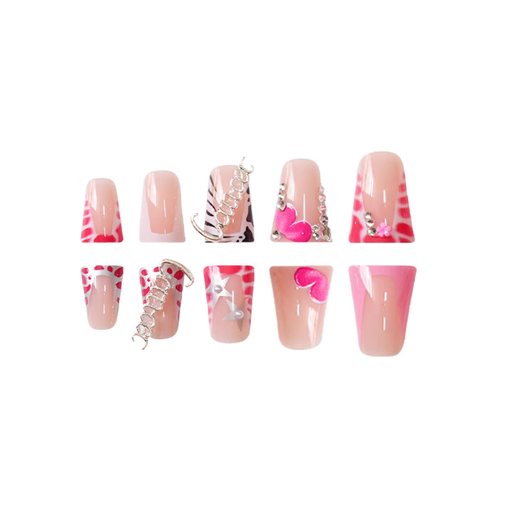 Siopsrl | Artistic 3D Decorative Press-On Nail Art Siopsrl