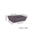 Versatile Storage Wicker Basket Siopsrl
