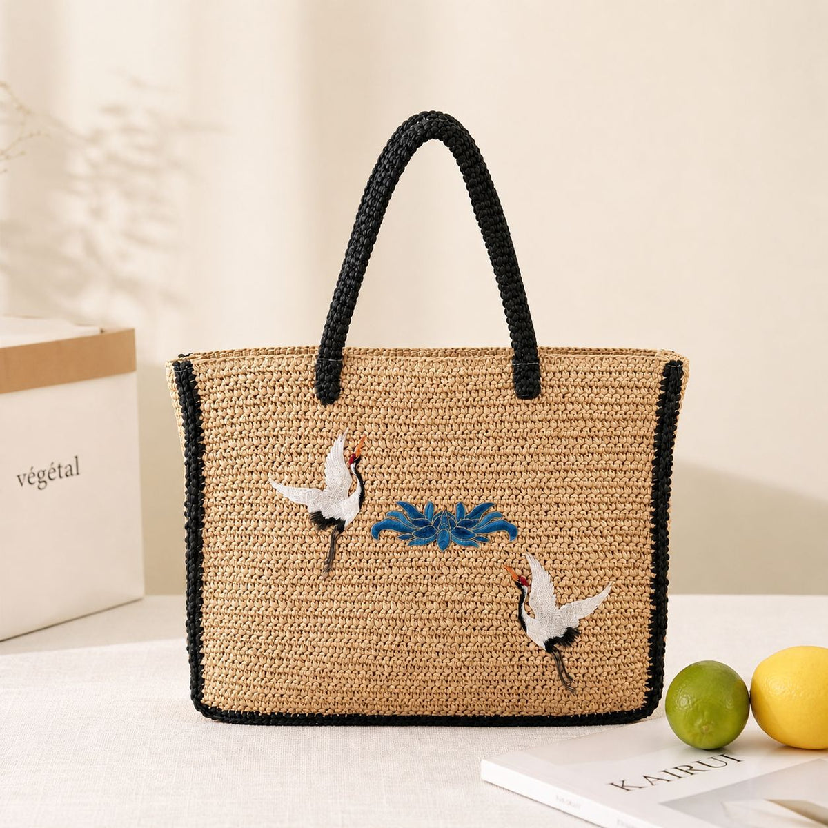 Siopsrl | Handmade shopping bag with intricate embroidery Siopsrl