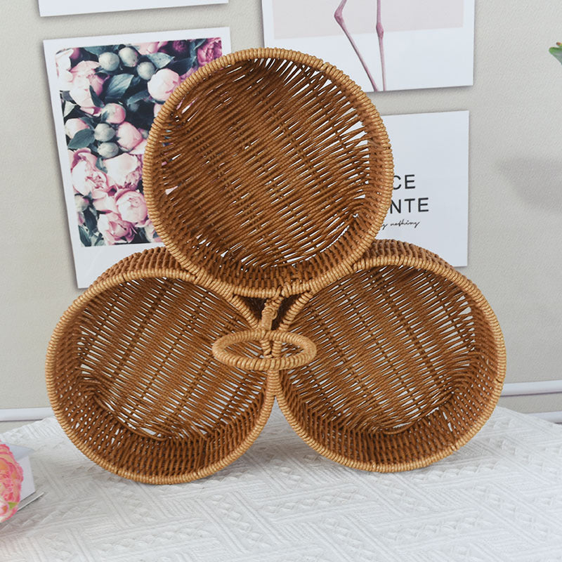 Multi-Functional Woven Storage Baskets Set Siopsrl