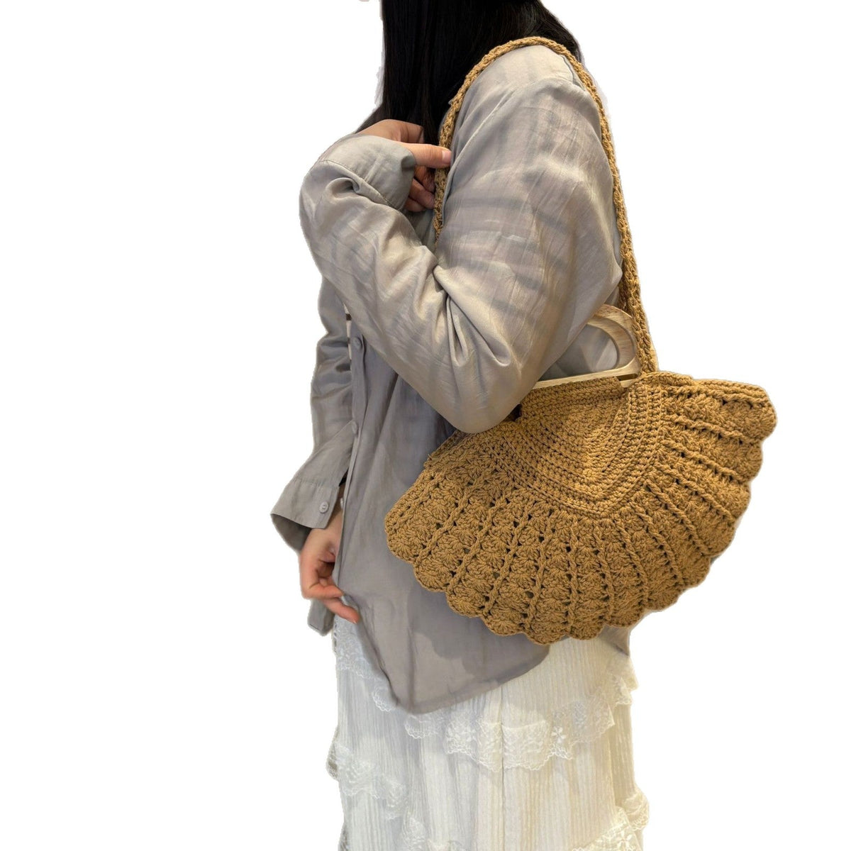 Siopsrl | Hand-knotted shoulder bag Siopsrl