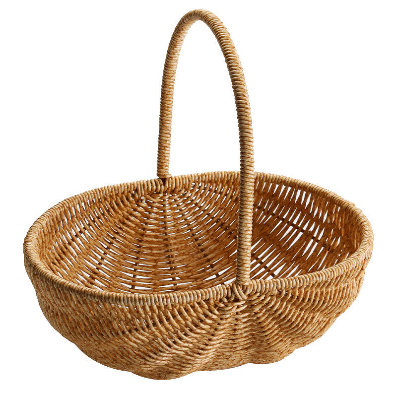 Handwoven Artisan Market Basket Siopsrl