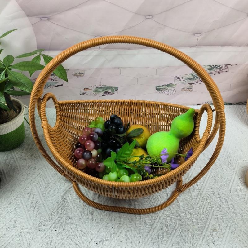 Handcrafted Food and Decor Basket Siopsrl