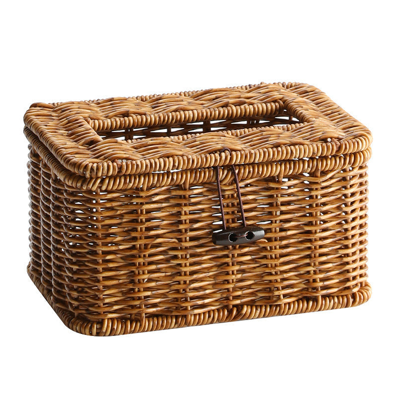Handwoven Decorative Storage Box Siopsrl