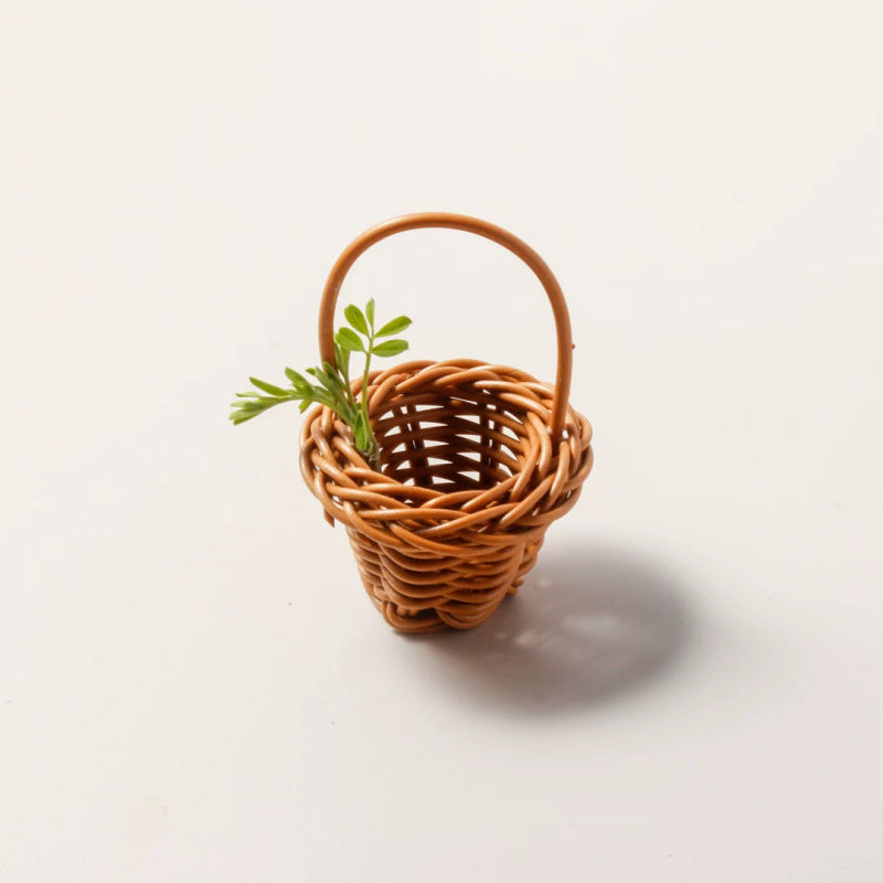 Miniature Decorative Woven Basket Siopsrl