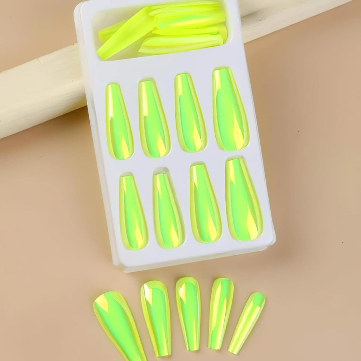 Siopsrl | Glossy Artificial Nails Set Siopsrl