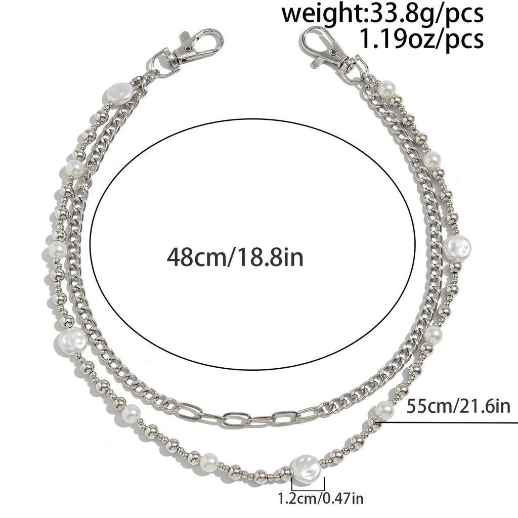 Beaded Accent Eyewear Holder Siopsrl