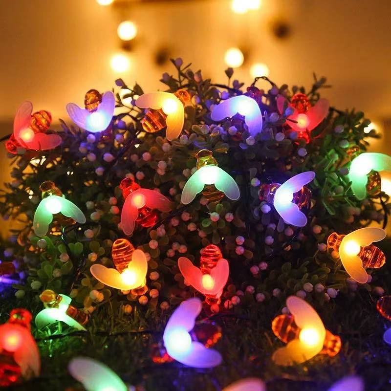 Siopsrl | Decorative Bee Solar String Lights Siopsrl
