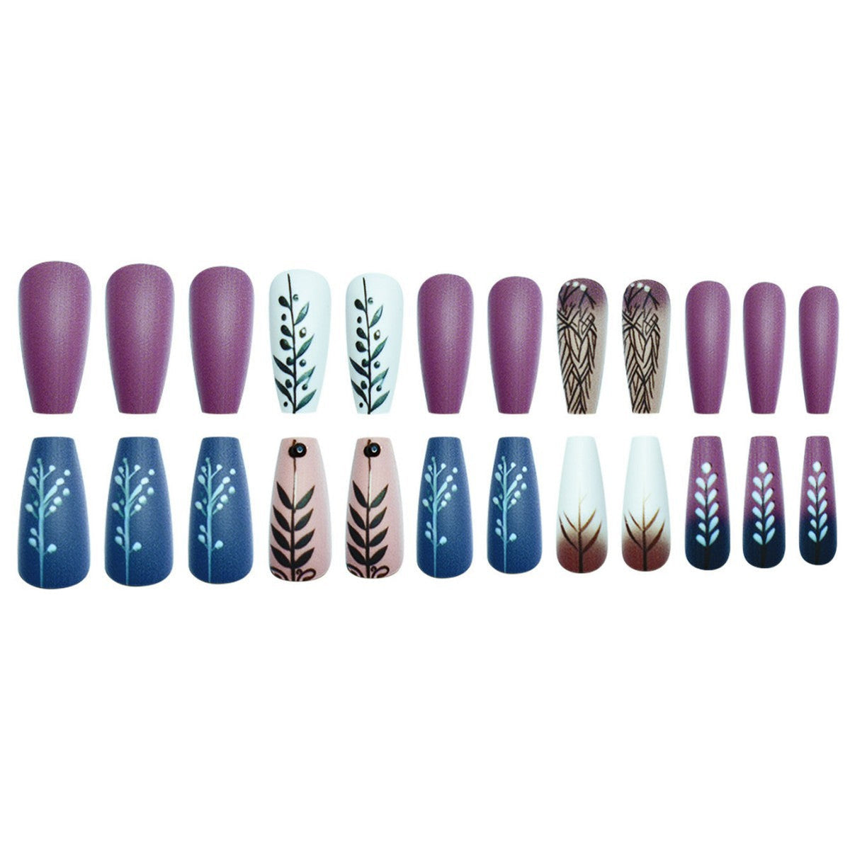Siopsrl | Botanical Nail Art Design Siopsrl