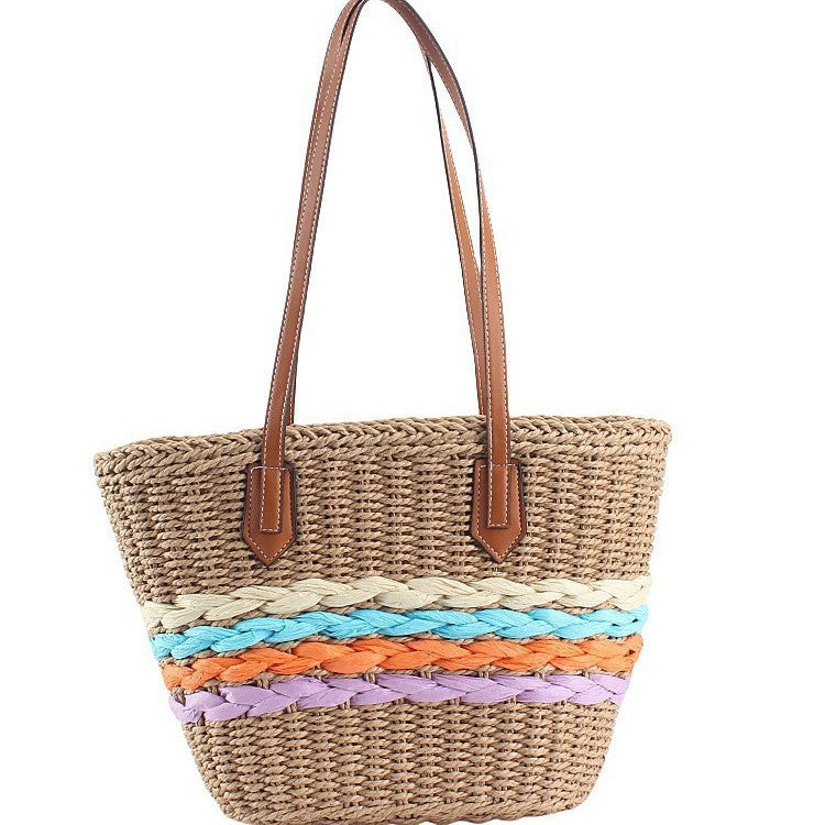 Siopsrl | Handbag with Colorful Braided Details Siopsrl