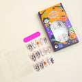 Creative Halloween Art Nail Set with Entertaining Ghost and Pumpkin Motifs Siopsrl