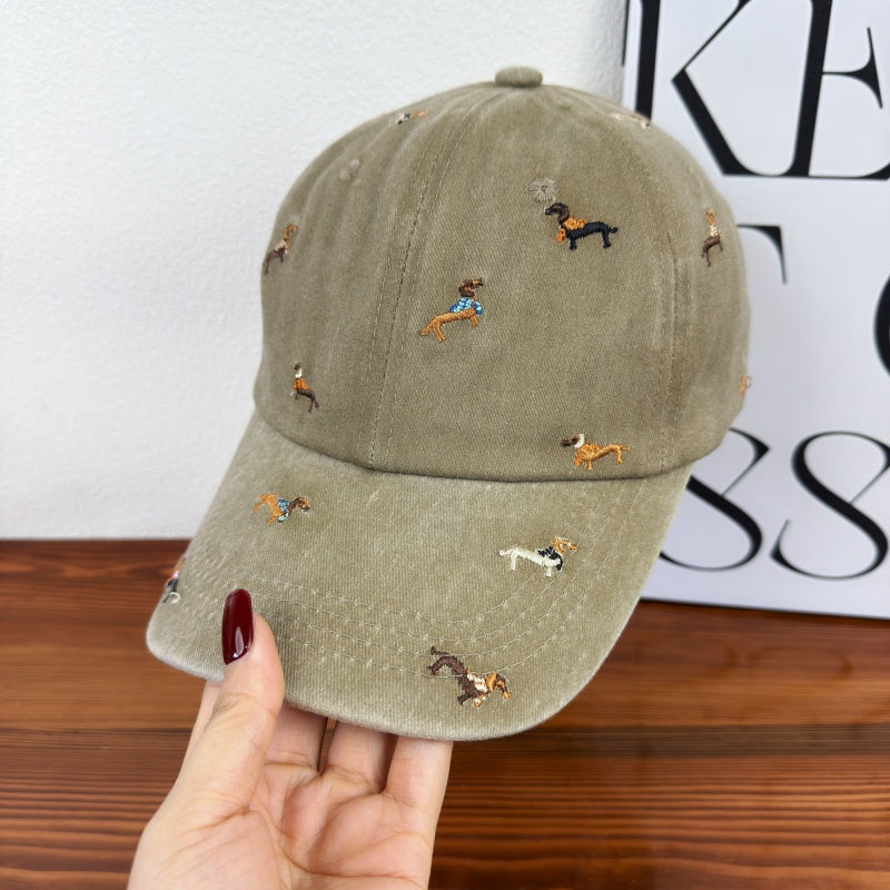 Siopsrl | Unisex Embroidered Dog-Themed Baseball Cap Siopsrl
